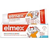 elmex Dentifricio Bimbi 0-6 Anni 50 ml I Con Concentrazione Ridotta di Fluoruro Amminico per Proteggere i...