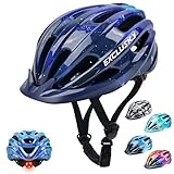 Exclusky Casco Bici Bambino 5-13 Anni, Casco Bici Bambina Ragazze con Luci per LED Casco Pattini Bambina...