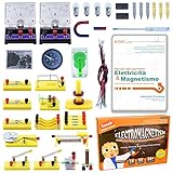 Teenii Esperimenti Kit Scientifico per Bambini dagli 8 ai 16 Anni, Elettricità e Magnetismo Set per...