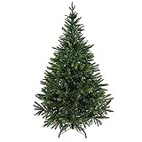 BB Sport Albero di Natale Lusso in PE/PVC 180 cm Verde Medio/l'abete di Douglas Abete Natale Artificiale