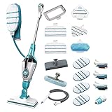 BLACK+DECKER FSMH1321JMD-QS Lavapavimenti a vapore STEAM-MOP 17 in 1, Sistema di Pulizia Guanto Steamitt,...