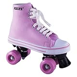 Roces Chuck Classic Roller Pattino 4 Ruote Classico Unisex, Rosa Bianco, 40