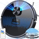 Lubluelu 4000Pa Robot Aspirapolvere Lavapavimenti con Mappatura a 5 Piani, Robot Vacuum Mop 3 in 1, LiDAR...