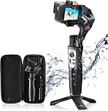Gimbal Action Cam, Hohem iSteady Pro4 Stabilizzatore a 3 Assi per Action Cam, Splash Proof, 14H Durata...