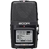 Zoom - H2n - Registratore portatile con audio stereo/surround, 5 microfoni incorporati, X/Y, Mid-Side,...