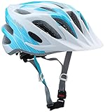 Alpina Firebird Jr. 2.0 Junior Casco da Ciclismo, Bambino, Multicolore (Bianco/Ciano), 50-55 cm