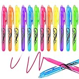 Runup Set di 12 penne gel colorate cancellabili, penne glitterate colorate,penne colorate, Legami...