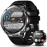 ANSUNG Smartwatch Uomo Chiamata Bluetooth e Risposta Vivavoce,Orologio Fitness I P68 con 22 modalità...
