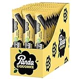 Panda ® | Natural Liquorice Bars gusto originale | 32 Gr x 36 Barrette