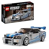 LEGO Speed Champions 2 Fast 2 Furious Nissan Skyline GT-R (R34) Macchina Giocattolo, Modellino Auto da...
