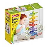 QUERCETTI 6501 Spiral Tower, Pista per Biglie per Bambini di 1 Anno