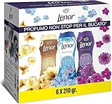 Lenor Profumatore Bucato Perle Profumate Lavatrice, Risveglio Primaverile, Oro E Fiori, Ametista,...