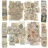 240 Fogli Carta Scrapbooking Vintage Materiale Carta Decorativa Fogli di Carta per Decoupage Scrapbooking...
