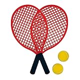 Schildkröt Beach Tennis Set, 2 Racchette, 2 Softball, in Una Borsa a Rete Richiudibile, 970130,...