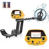 GJCrafts Metal Detector Professionali, Cercametalli Impermeabile per Adulti Bambini, Chip DSP Aggiornato...