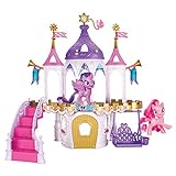 My Little Pony Amicizia Castle Playset con Twilight Sparkle e Pinkie Pie 7,6 cm Pony figure con capelli...