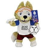 FIFA 2018 Russia - Mascotte officiale Zabivaka en Peluche 35 cm