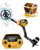 HIUYRFS Metal Detector ad Aalta Precisione Impermeabile Altezza Regolabile 78-108 cm, Detector Oro 25cm...