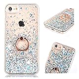 ZCRO Cover per iPhone 6 / iPhone 6S Custodia Cover Case Plastica Dura Liquido Glitter Brillantini...